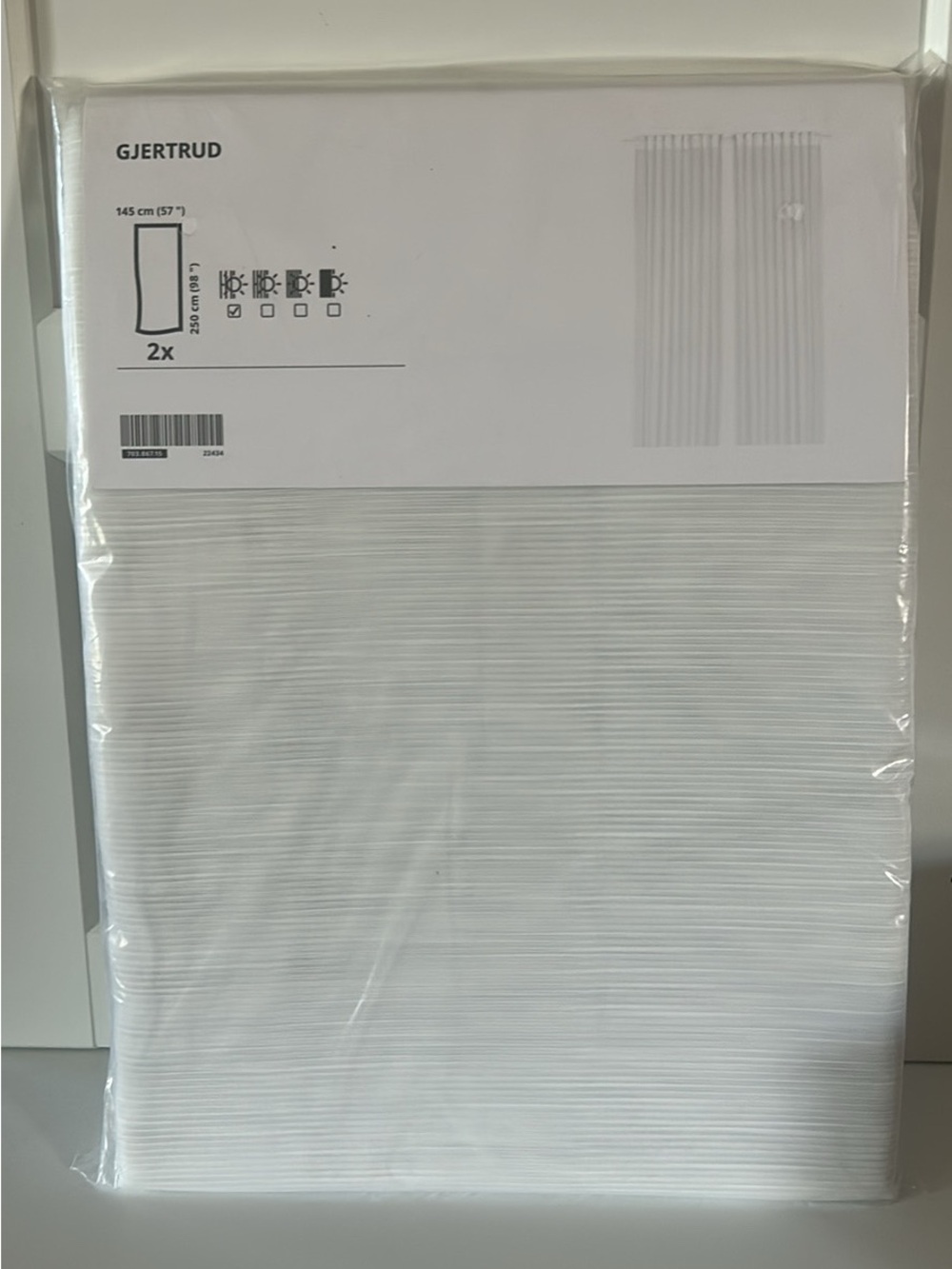 BNWT IKEA GJERTRUD Curtains